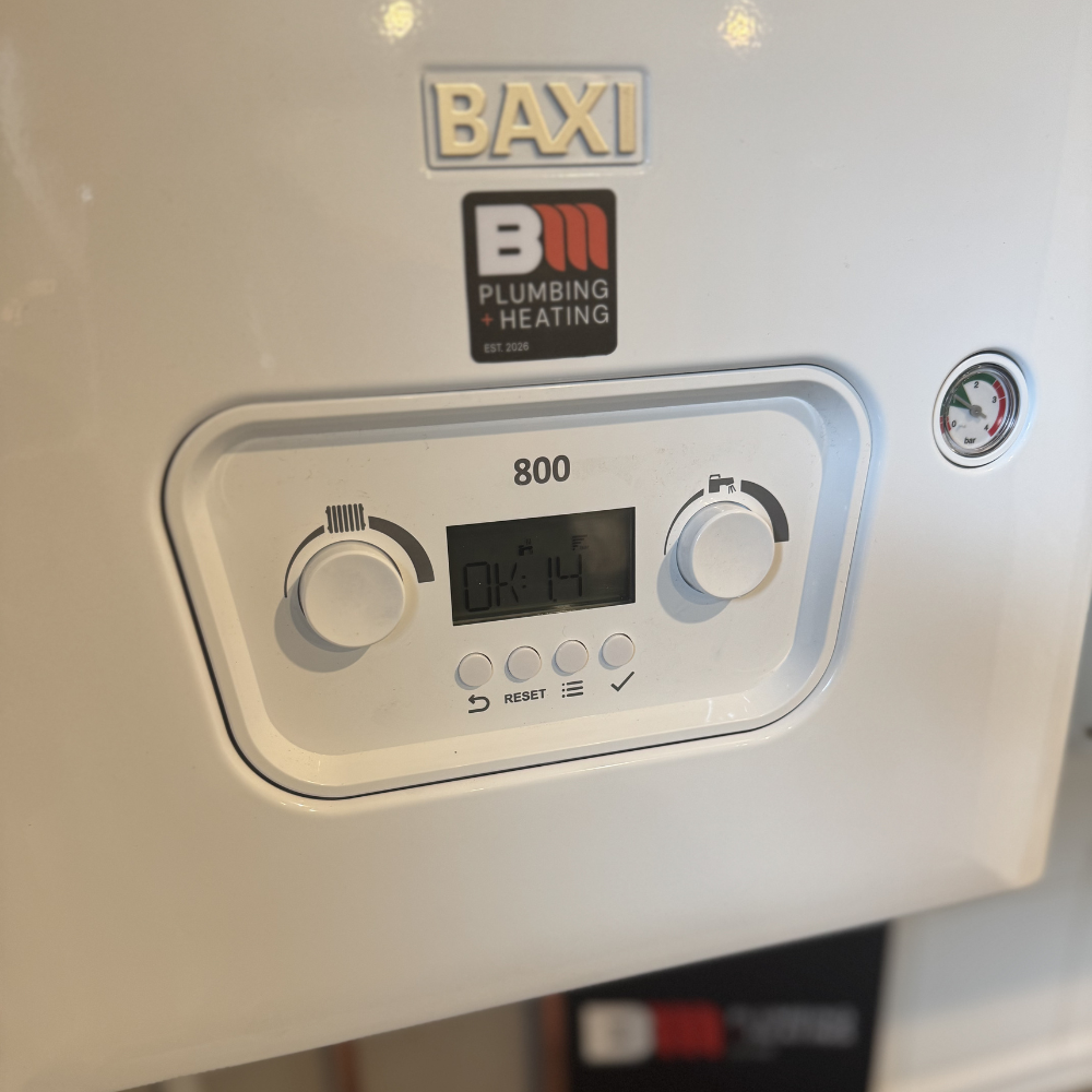 boiler installation by BM Plumbing + Heating ipswich suffolk
